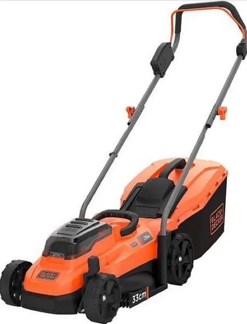 Masina de tuns iarba Black&Decker BCMW3318L2, 2x18V (36V)/2,5Ah, 33 cm, 2 acumulatoare