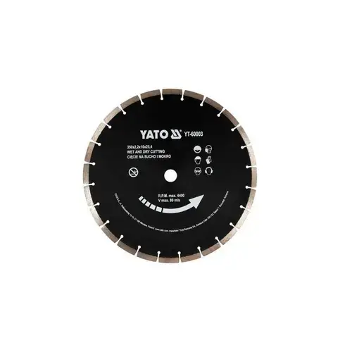 Disc diamant pentru beton Yato YT-60003, 350x25.4MM