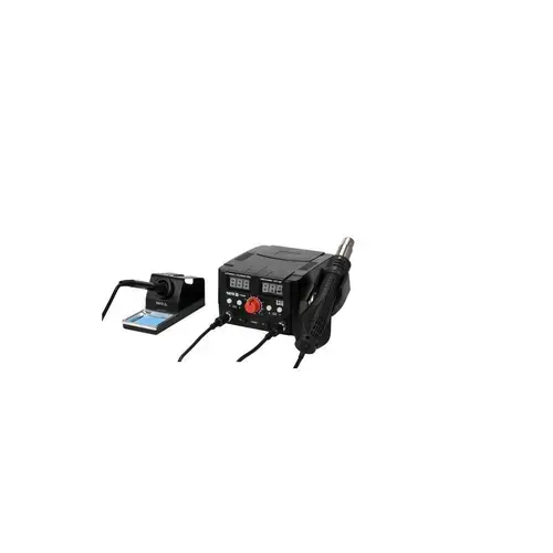 Statie De Lipit Yato YT-82458, 2 In 1, Aparat Lipit 75W + Pistol Aer Cald 750W