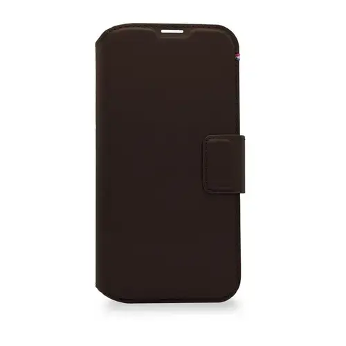 Husa din piele naturala Decoded Detachable Wallet MagSafe compatibila cu iPhone 14 Plus, Maro