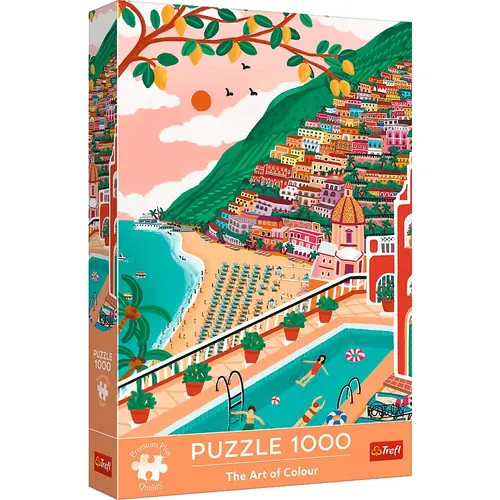 Puzzle Trefl Premium Plus - Positano Italia, 1000 piese