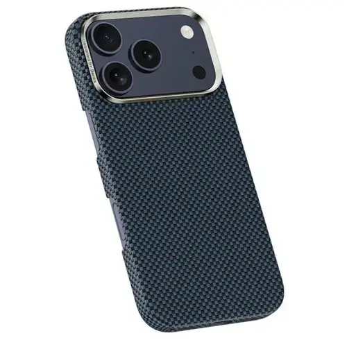 Husa Benks Armor Tint Kevlar Magsafe iPhone 17 Pro Max, Albastru