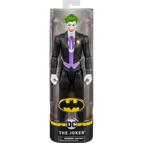Figurina Joker cu costum negru, 30 cm