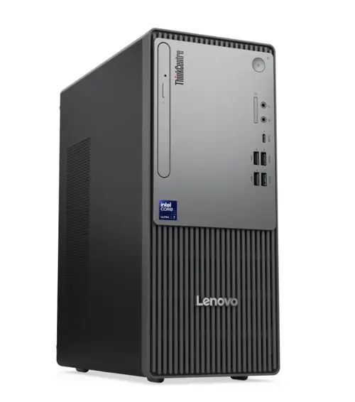 Calculator Sistem PC Lenovo ThinkCentre neo 50t Gen 6, Procesor Intel® Core Ultra 5 225 3.3GHz Arrow Lake, 16GB RAM, 512GB SSD, Intel Graphics, Windows 11 Pro