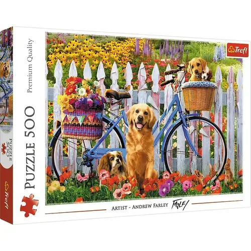Puzzle Trefl Aventura Catelusilor, 500 piese