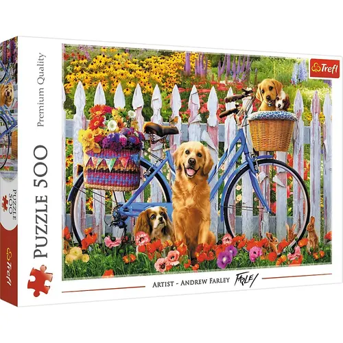 Puzzle Trefl Aventura Catelusilor, 500 piese