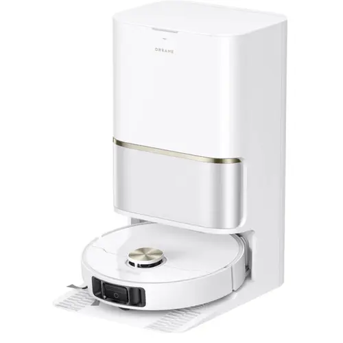 Aspirator robot Dreame L50 Ultra AE, 28000 Pa, Smart Pathfinder, LiDAR, AceClean, Dual Flex Arm (Alb)