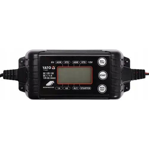 Redresor digital Yato YT-83033, 6/12V, 1/4A, 120Ah