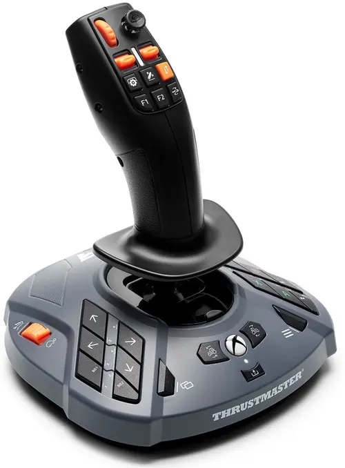 Joystick Thrustmaster SimTask FarmStick X, Multifunctional pentru Farming Simulator, Xbox (Negru)