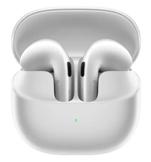 Casti True Wireless Semi-In-Ear Xiaomi Buds 6 BHR08OGGL, Bluetooth, Autonomie 6/35 ore, ANC, Microfon, Fast Pair (Alb)