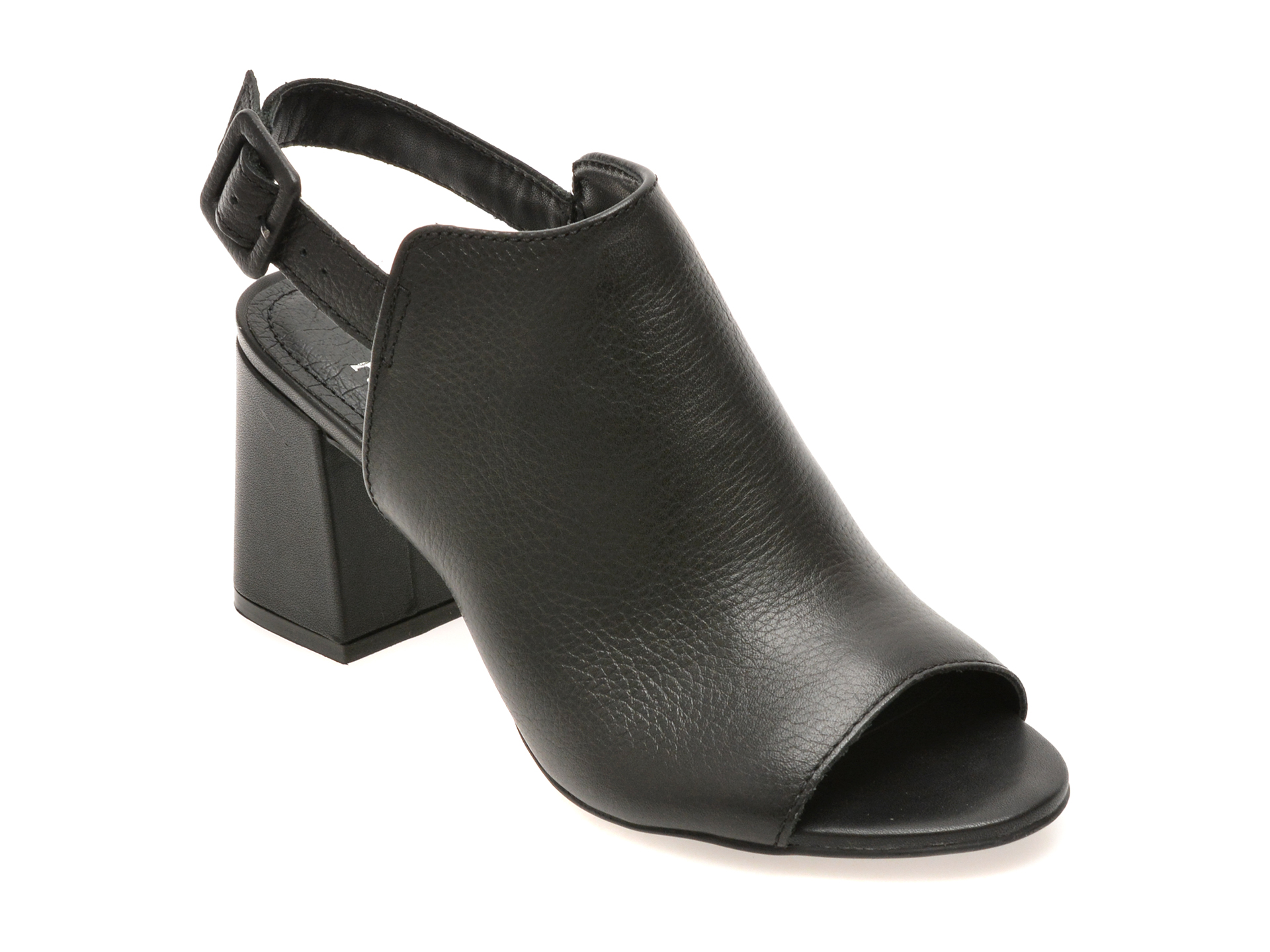 Sandale FLAVIA PASSINI negre, 372003, din piele naturala