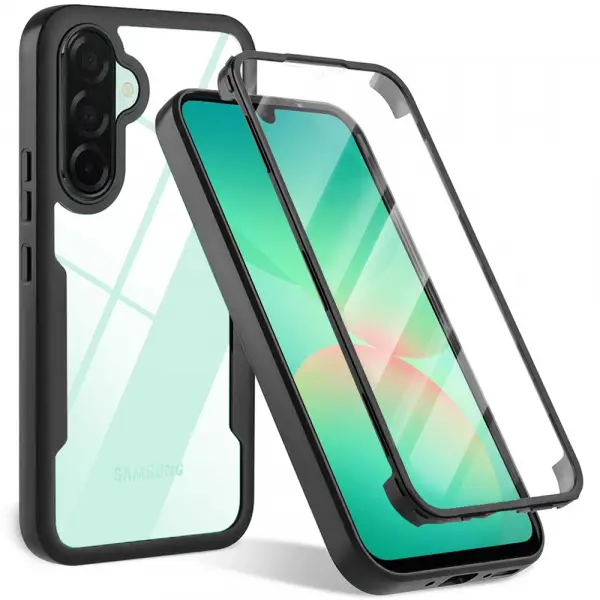 Husa pentru Samsung Galaxy A26 A266, Techsuit, ColorVerse 360, Neagra