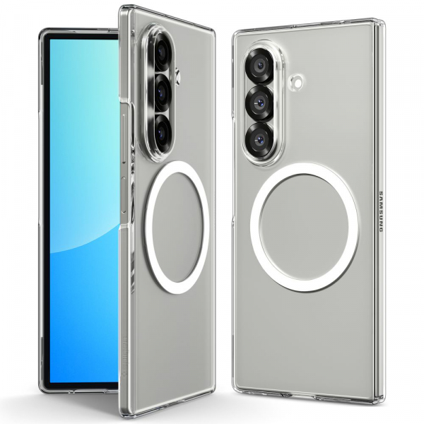 Husa MagSafe pentru Samsung Galaxy Z Fold7 F966, Spigen, Air Skin, Transparenta ACS09545