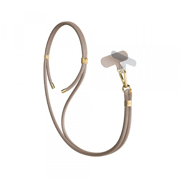 Snur Telefon 3MK Easy Clip Elite, Auriu