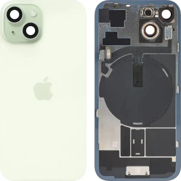 Capac Baterie Apple iPhone 15, Verde, Swap