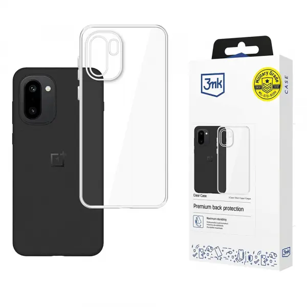 Husa pentru OnePlus 15R, 3MK, Clear, Transparenta