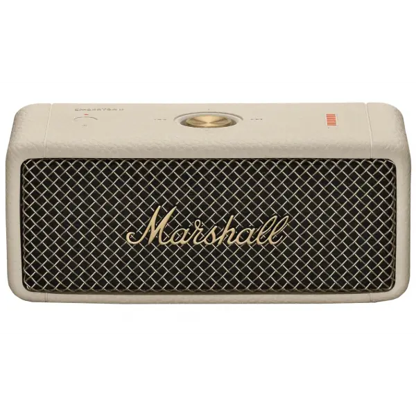 Boxa Portabila Bluetooth Marshall Emberton II, 20W, Waterproof, Crem