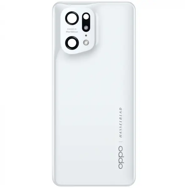 Capac Baterie Oppo Find X5 Pro, Alb (Ceramic White), Swap 4150008