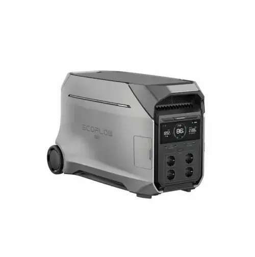Statie portabila EcoFlow Delta 3 Pro, 4096 Wh, extensibil la 48 kWh, 4000W AC (Gri/Negru)
