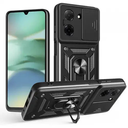 Husa pentru Xiaomi Redmi A5 4G (Standard), Techsuit, CamShield, Neagra