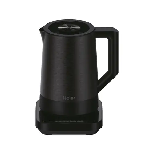 Fierbator apa HAIER I-Master Series 5 HKE5A 011, 1.7 l, 2200 W, Temperatura 40-100C, filtru detasabil si refolosibil (Negru)