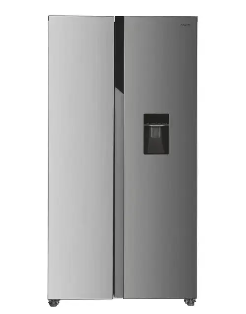 Side By Side CANDY CHSBSO-6174XWD, 529 l, Clasa E, No Frost, Dozator apa, Fast Freeze, H 177 cm (Inox)