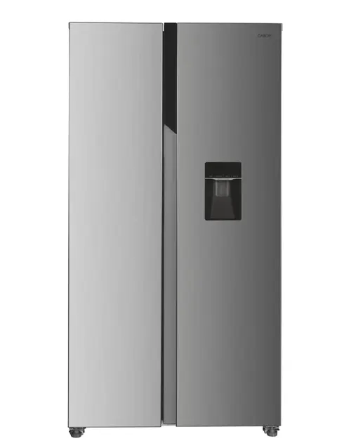 Side By Side CANDY CHSBSO-6174XWD, 529 l, Clasa E, No Frost, Dozator apa, Fast Freeze, H 177 cm (Inox)