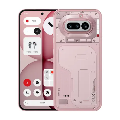 Telefon Mobil Nothing Phone 4a, Procesor Qualcomm SM7635-AC Snapdragon 7s Gen 4, AMOLED Capacitive Touchscreen 6.78inch, 12GB RAM, 256GB Flash, Camera Tripla 50+50+8MP, Wi-Fi, 5G, Dual Sim, Android (Roz)