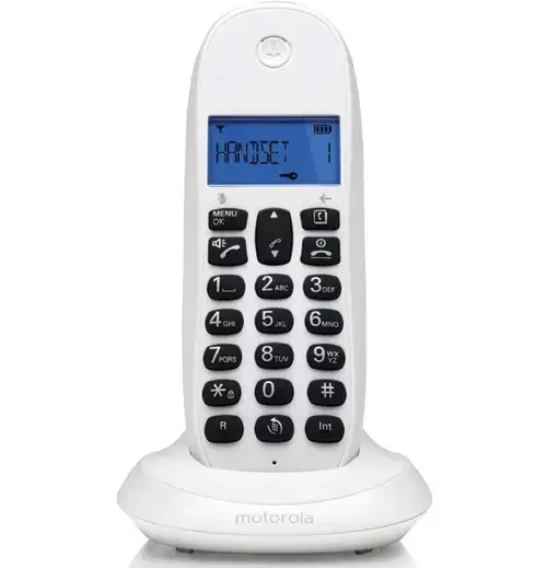 Telefon fix fara fir Motorola C1001CBW+ (Alb)
