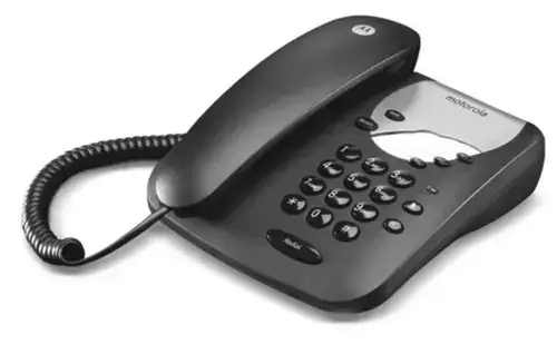 Telefon fix cu fir Motorola CT1 (Negru)