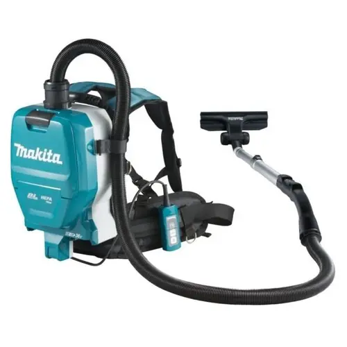 Aspirator tip rucsac Makita DVC261ZX11, 2 l, fara baterii si incarcator