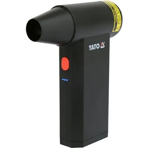 Suflanta mini Yato YT-82938, 135000 rot/min, 180W, 4 viteze, 130x100x36mm, acumulator 4000mAh