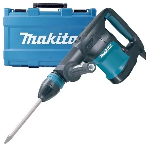 Ciocan rotopercutor Makita HM0870C, 1100W, 7.6J, 5.1kg, SDS-Max in valiza