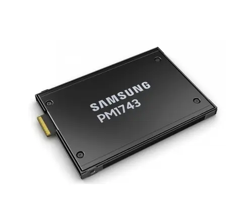SSD Server Samsung Enterprise PM1743, 3.84TB, PCI Express 5.0 x4, 2.5inch, Bulk