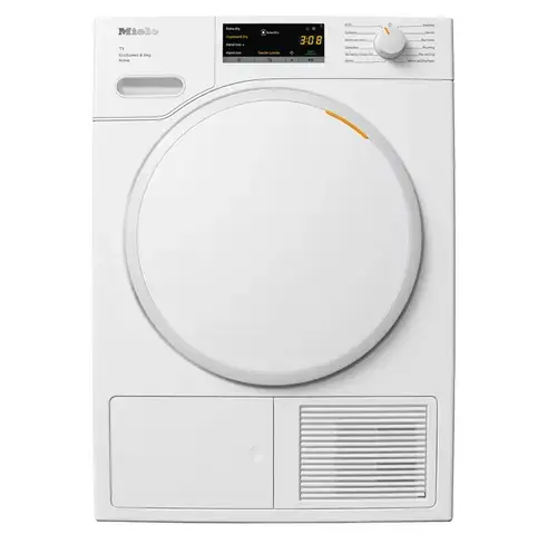 Uscator de rufe MIELE TWA 520 WP Active, Pompa de caldura, 8 kg, 12 programe, Clasa C (Alb)
