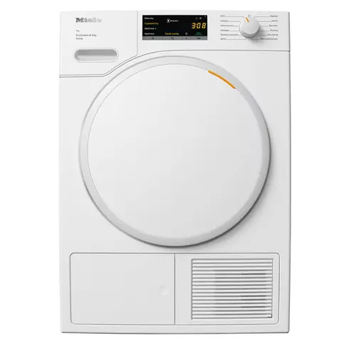 Uscator de rufe MIELE TWA 520 WP Active, Pompa de caldura, 8 kg, 12 programe, Clasa C (Alb)