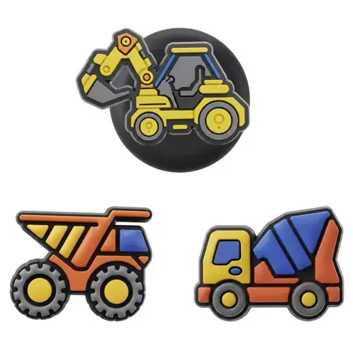 Husa OEM Excavator pentru Apple AirTag, Set 3 bucati, Multicolor