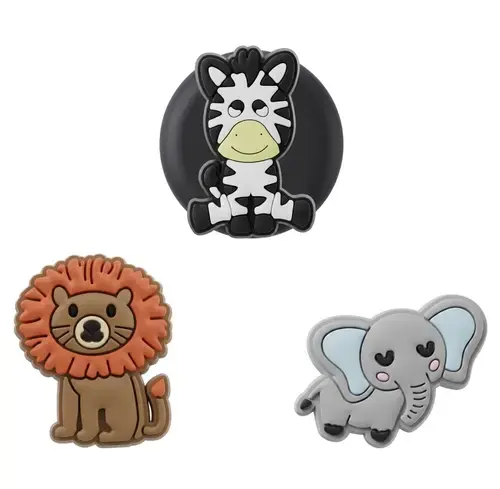 Husa OEM Zoo pentru Apple AirTag, Set 3 bucati, Multicolor