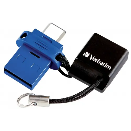 Memorie Externa USB-A 3.0 / USB-C Verbatim StoreNGo 49967, 64Gb