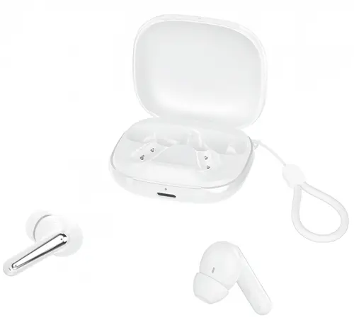 Casti true Wireless XO Design G53, Bluetooth, ANC, Alb