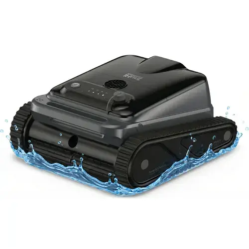 Robot Curatare Piscina iHunt BRO Robo Pool SUPREME, Triple Motor 110W, Turbo Suction, Curata Podeaua si Linia Apei, Escaladeaza Peretii, Baterie Mare 7800mAh, Fara Fir
