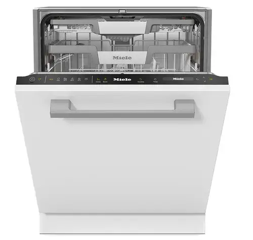 Masina de spalat vase incorporabila MIELE G 7651 SCVi AutoDos, 14 seturi, 5 programe, 60 cm, Clasa A, panou comanda (Negru)