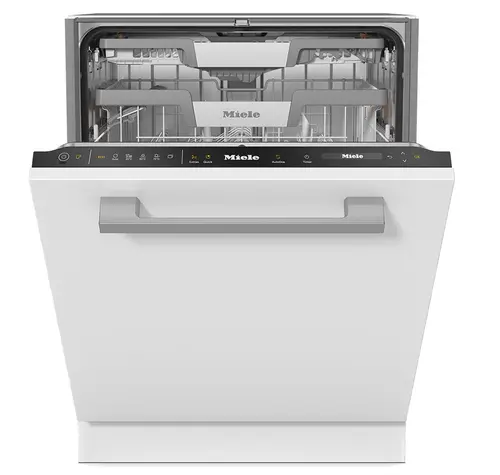Masina de spalat vase incorporabila MIELE G 7651 SCVi AutoDos, 14 seturi, 5 programe, 60 cm, Clasa A, panou comanda (Negru)