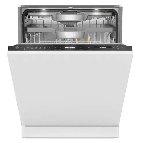 Masina de spalat vase incorporabila Miele G 7790 SCVi K2O, 14 seturi, AutoDos cu PowerDisk, Miele@home, AutoOpen, Clasa A, 60 cm (Negru)