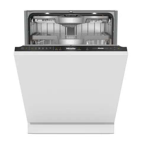 Masina de spalat vase incorporabila Miele G 7795 SCVi K2O XXL, 14 seturi, AutoDos cu PowerDisk, Miele@home, AutoOpen, Clasa A, 60 cm (Negru)