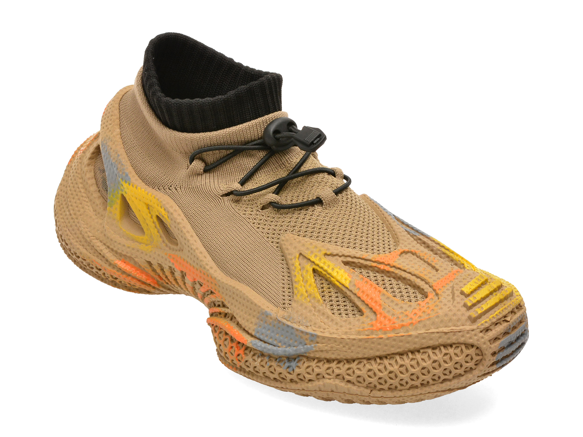 Pantofi sport BITE THE BULLET maro, X5560, din material textil