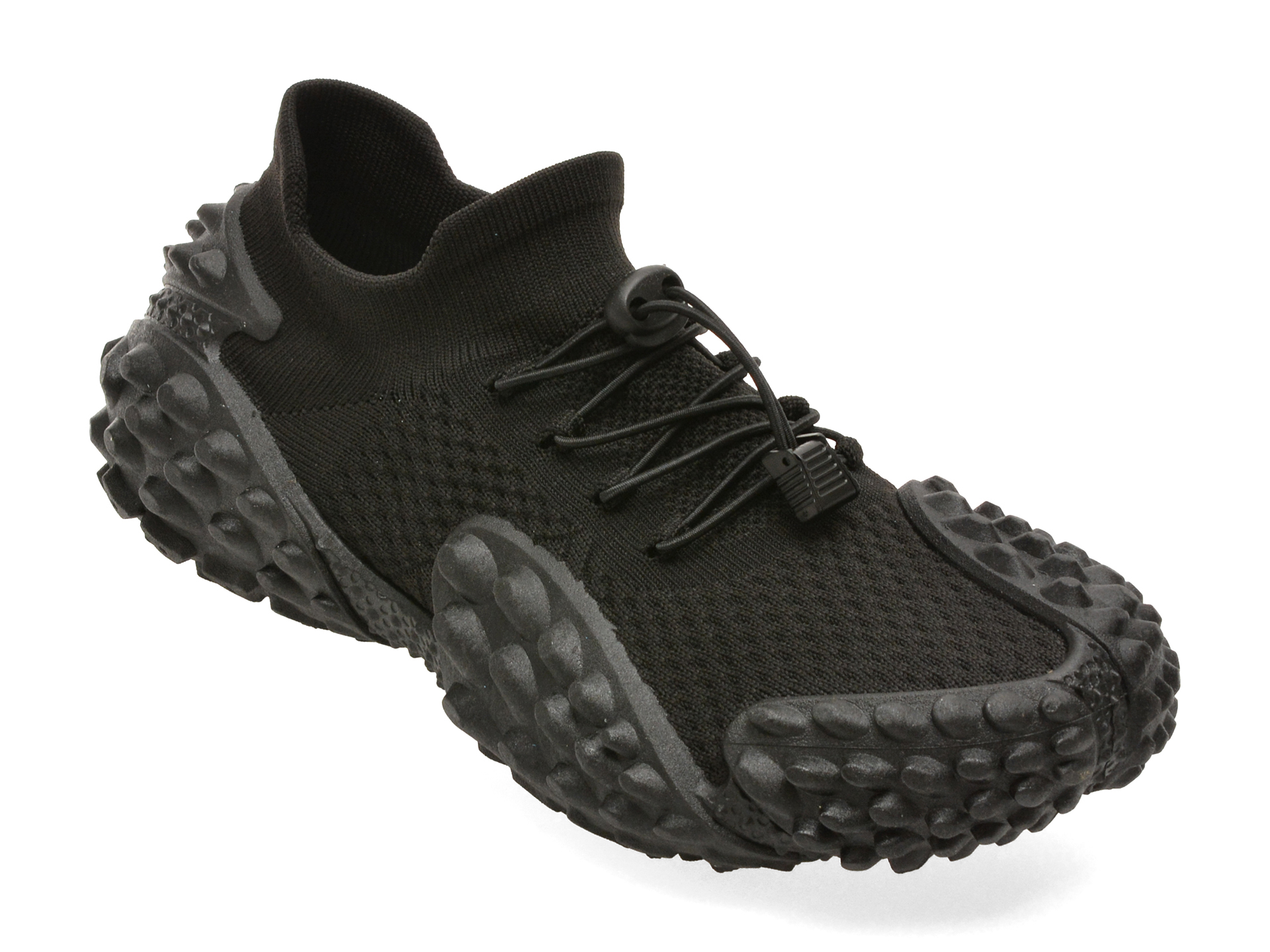 Pantofi sport BITE THE BULLET negri, G0083, din material textil