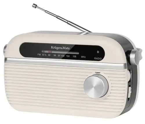 Radio Portabil Kruger&Matz KM0826 (Alb)