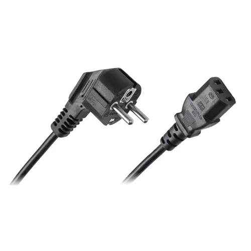 Cablu alimentare PC, 5 metri, Negru, Cabletech
