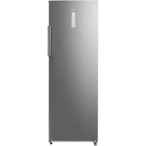 Congelator Tesla RU2400FMXE, 238 l, 7 sertare, Total No Frost, Clasa E, Functie frigider, Display, H 172 cm (Inox)